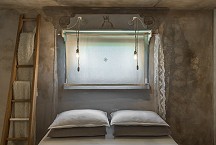 Trullo Nostrano lamia double bedroom detail