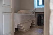 Trullo Acqua Schlafzimmer 3 von 5 mit Einzelbett Detail